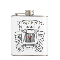 Cadeau de mariage personnalisé Tracteur Country