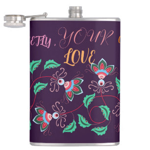 FLASQUES CADEAU POUR MAMAN, SOEUR, FILLE, AMIE, PETITE AMIE