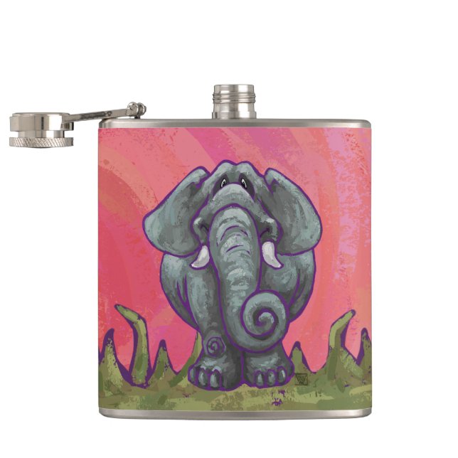 Flasques Cadeaux et accessoires éléphants (Ouvert)