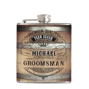 Flasques Cadeaux Groomsmen