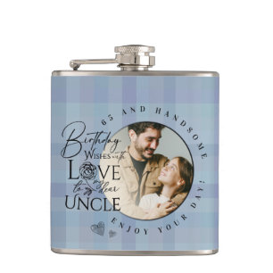 Flasques Cadeaux Simples Pour Oncle Anniversaire Personna