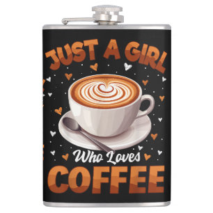 Flasques Café Filles Femmes Juste Une Fille Qui Aime Café