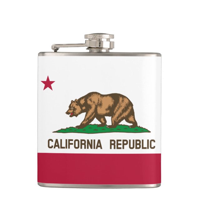 Flasques California Flag & travel California USA/sports (Devant)