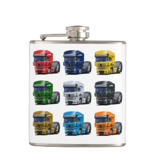 Flasques Camion de dessin