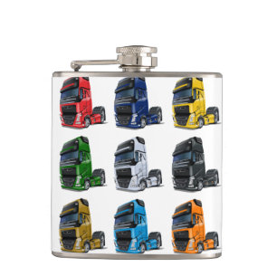 Flasques Camion de dessin