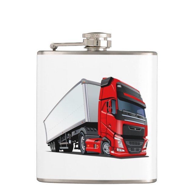 Flasques Camion de dessin (Devant)