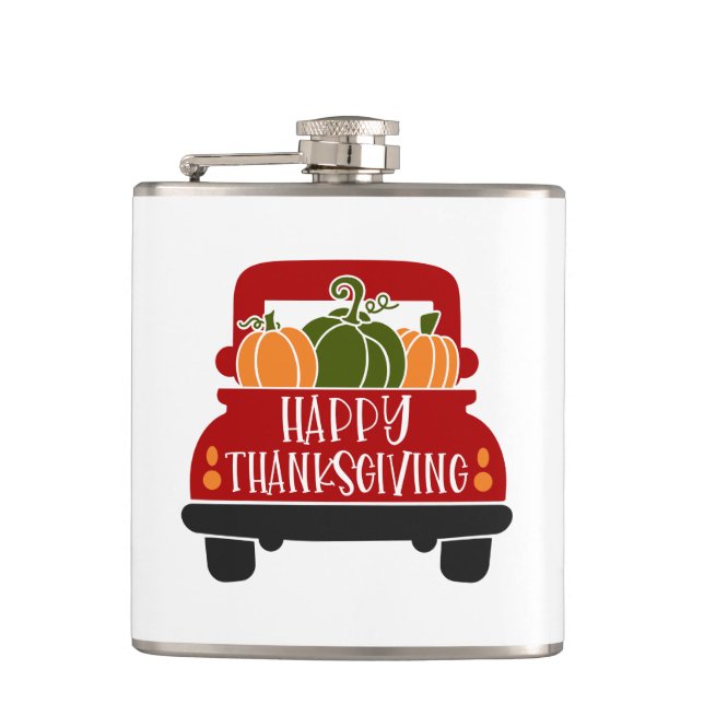 Flasques Camion de Thanksgiving (Devant)
