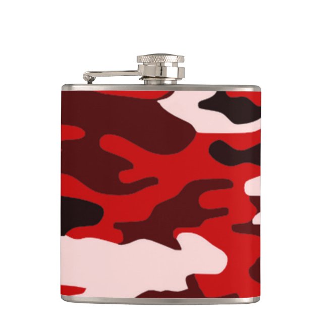 Flasques Camo noir de sang (Devant)