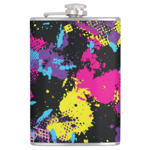 Flasques Camouflage classique : Motif Vintage sans couture