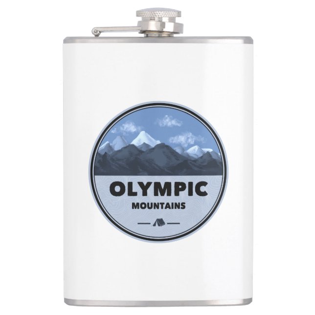 Flasques Camping des Monts Olympiques de Washington (Devant)