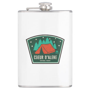 Flasques Camping forestier national du Coeur D'Alene