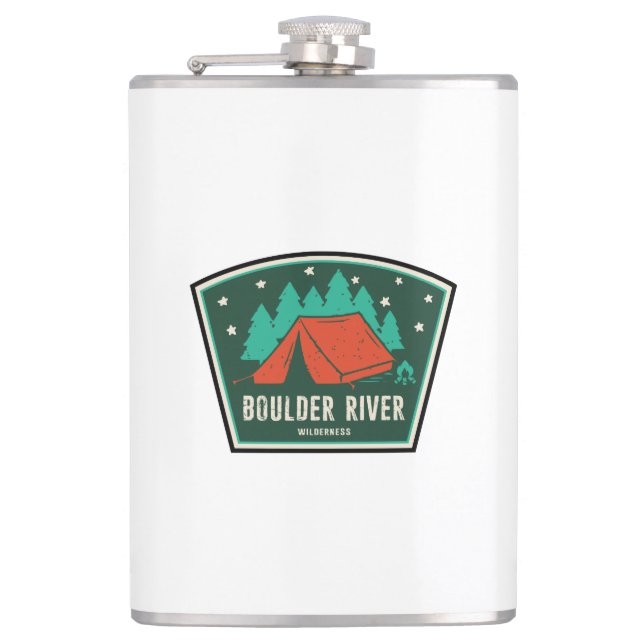 Flasques Camping sauvage de Boulder River (Devant)