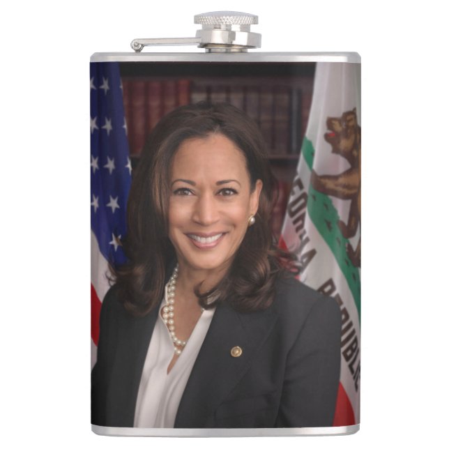 Flasques Candidat Kamala Harris à la présidence US 2024 (Devant)