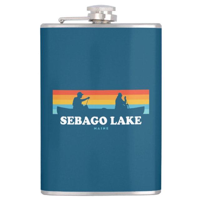 Flasques Canot Sebago Lake Maine (Devant)