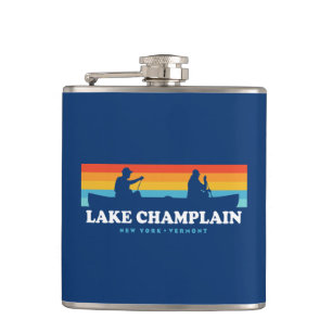 Flasques Canot Vermont du lac Champlain New York