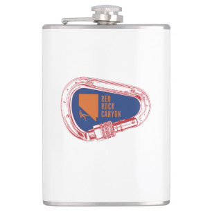Flasques Carabiner d'Escalade du canyon de Red Rock