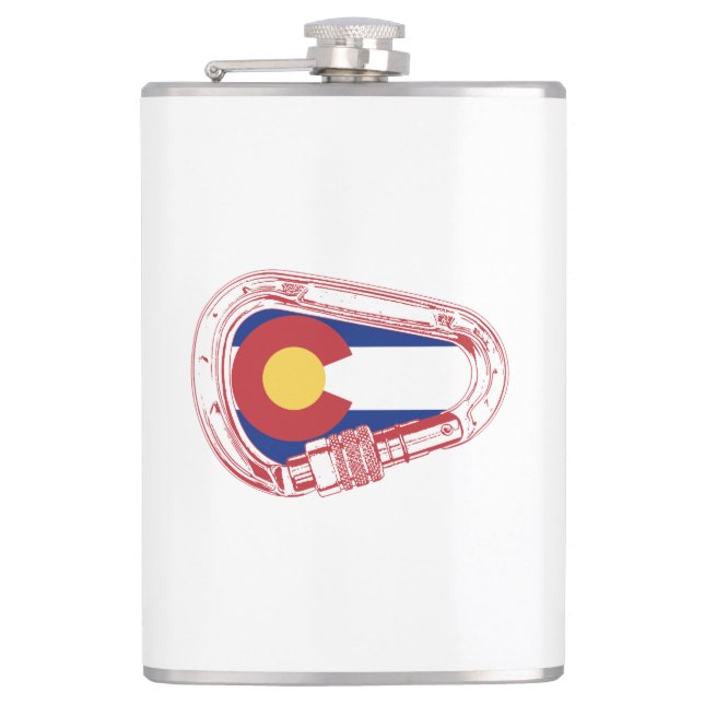 Flasques Carabiner Escalade du Colorado (Devant)