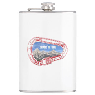 Flasques Carabiner Escalade Grand Tetons
