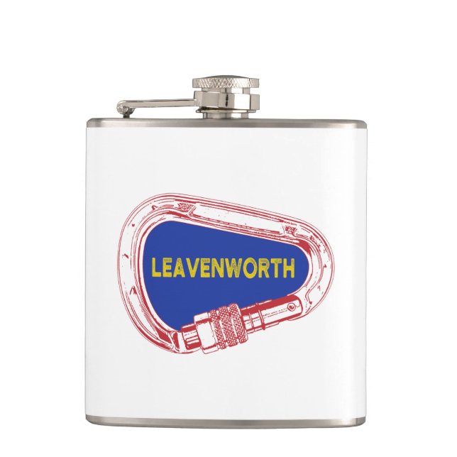 Flasques Carabiner Escalade Leavenworth (Devant)