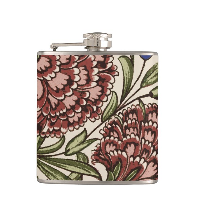 Flasques Carreau de fleur d'œillet Art antique rustique De  (Devant)