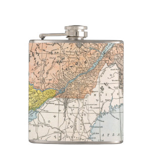 FLASQUES CARTE : LE CANADA ORIENTAL