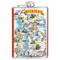 Carte postale du Michigan