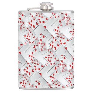 Flasques Cartes De Poker Lucky Sevens,