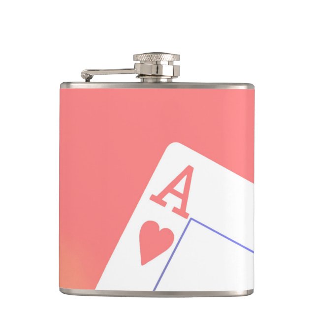 Flasques Casino Gambling Poker Flask Groomsmen's Gift (Devant)