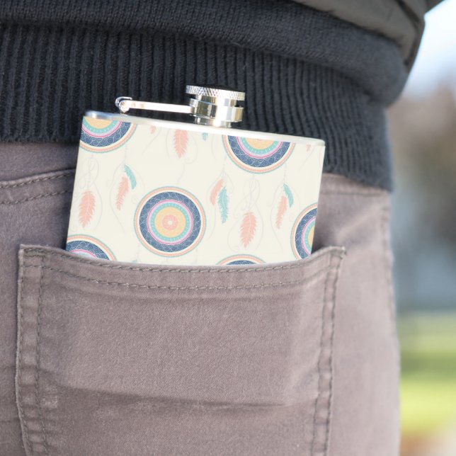 Flasques Catcher de rêve coloré Mandala (In Situ)