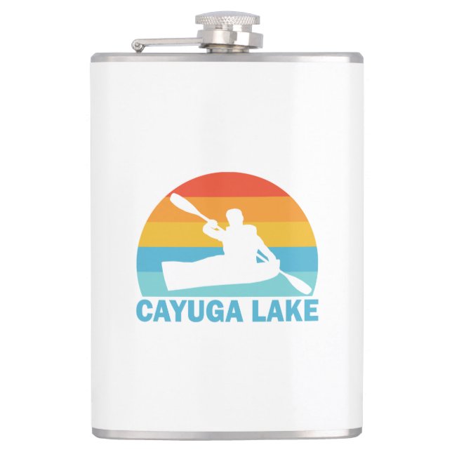 Flasques Cayuga Lake New York Kayak (Devant)