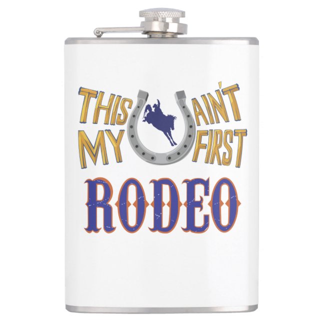 Flasques Ce n'est pas mon premier Rodeo (Devant)