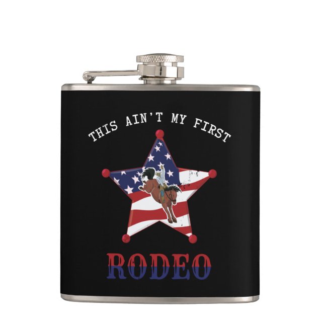 Flasques Ce n'est pas mon premier RODEO (Devant)