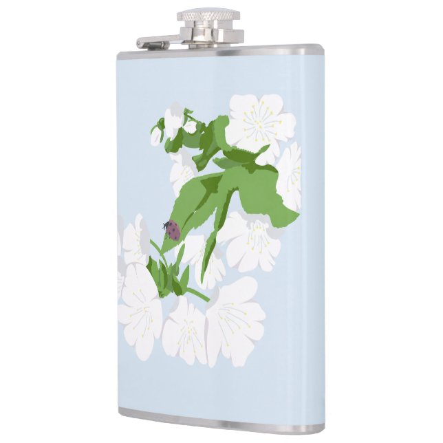 Flasques Cerisier en fleur  (Gauche)