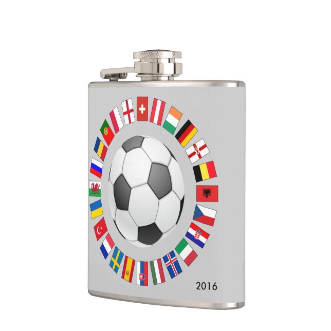 Flasques Championnat d'Europe de football 2016 (Gauche)