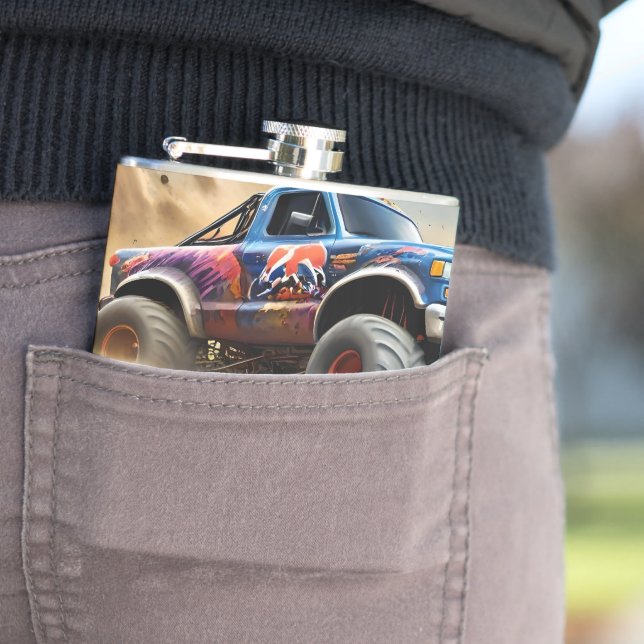 Flasques Chaos on Wheels : Monster Truck Smash Derby, (In Situ)