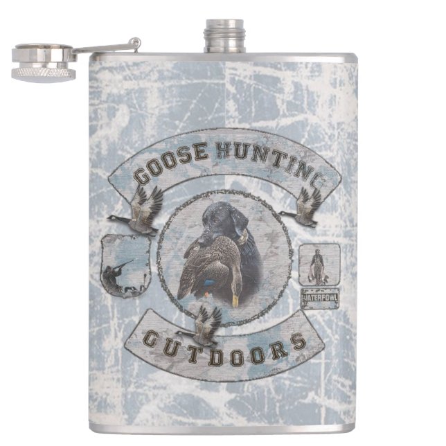 Flasques Chasse à l'oie Café Mug (Ouvert)