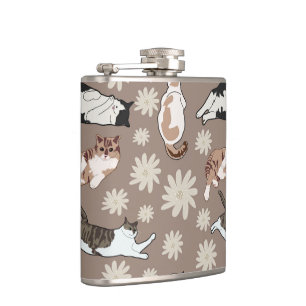 Flasques Chats motifs