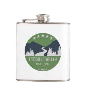 Flasques Chemin de fer de la vallée de Lamoille Vermont