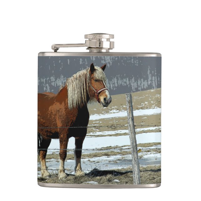 Flasques Cheval Belge En Paddock Drink Flask (Devant)