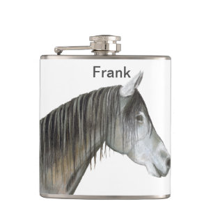 Flasques Cheval gris