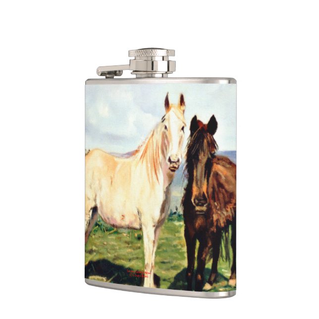 Flasques Chevaux/Cabalos/Horses (Gauche)