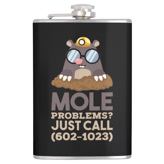 Flasques Chimie - Problèmes de mole (Devant)