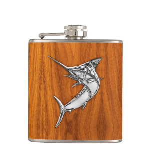 Flasques Chrome Marlin sur la copie de teck
