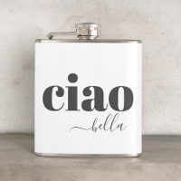 Ciao Bella Bonjour Belle Typographie Moderne