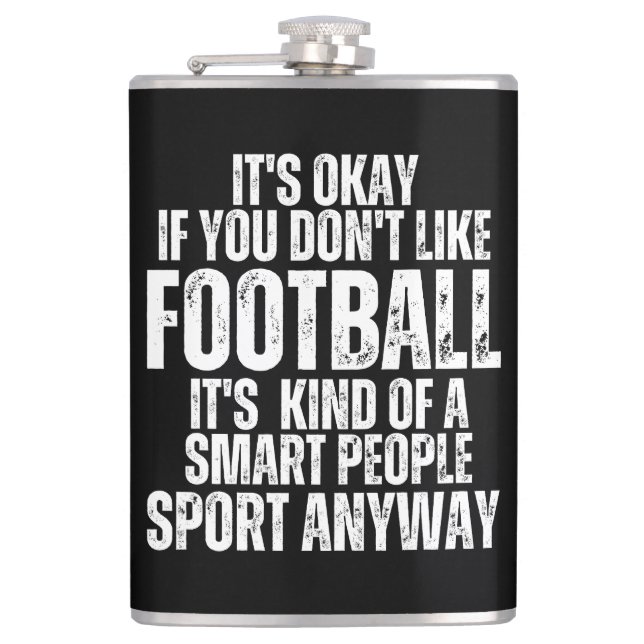 Flasques Citations drôles de FOOTBALL (Devant)