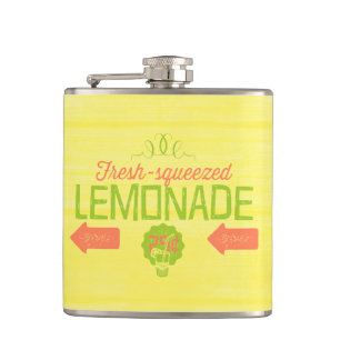 Flasques Citronade fraîche taillée