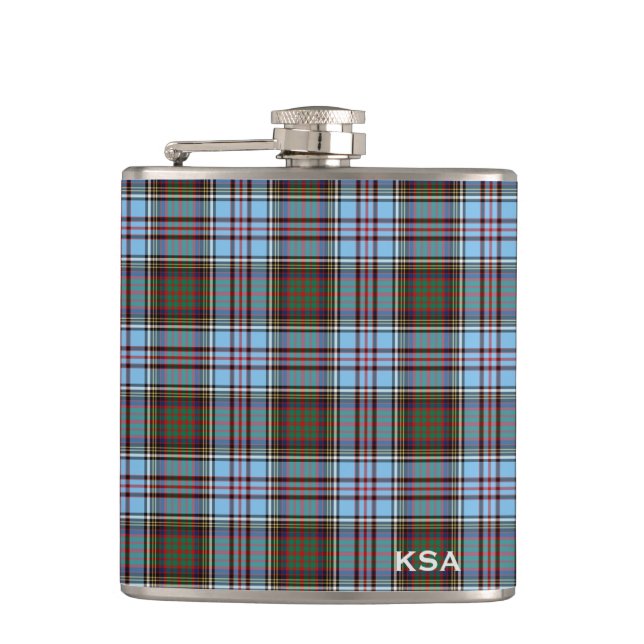 Flasques Clan Anderson Tartan Monogramme (Devant)