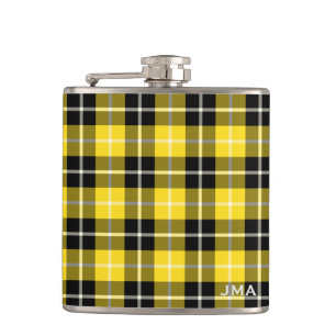 Flasques Clan Barclay Robe Tartan Monogramme