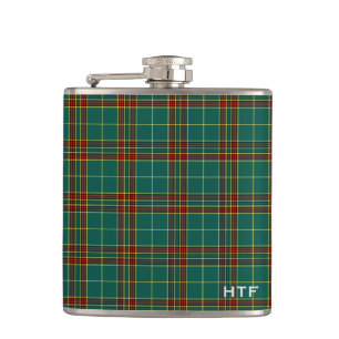 Flasques Clan Forde Tartan Monogrammé