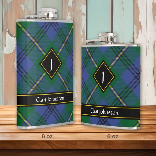 Flasques Clan Johnston Tartan Flask (Créateur téléchargé)